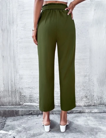 Pantaloni SHEIN, verde