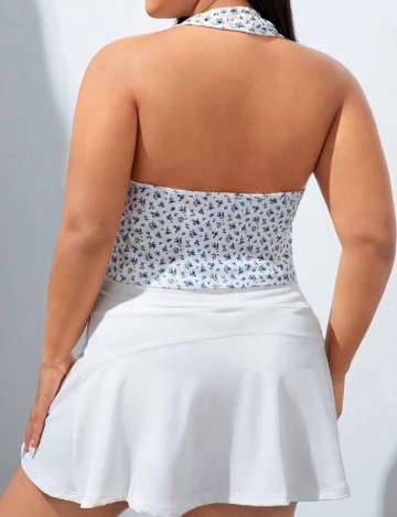Top SHEIN CURVE, alb