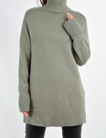 Pulover Zara, verde, L