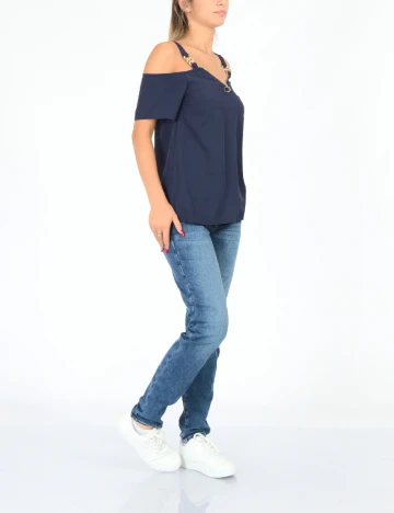 Bluza SHEIN, bleumarin