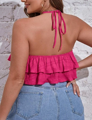 Top SHEIN CURVE, roz