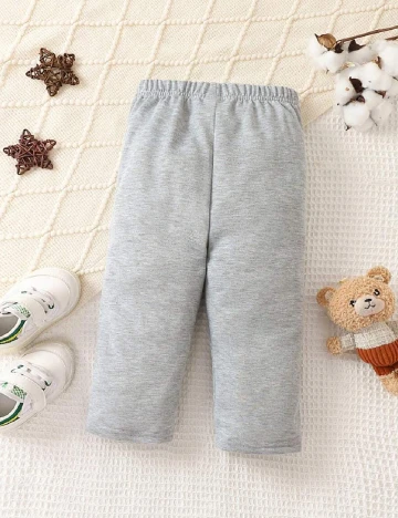 Pantaloni Shein Kids, gri