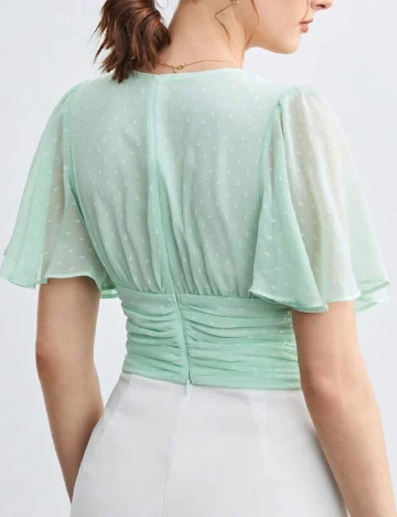 Top SHEIN, verde