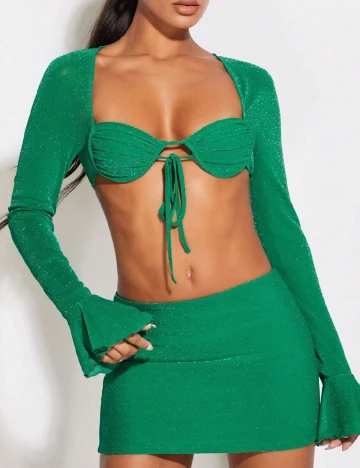 Top SHEIN, verde