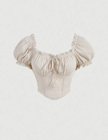 Top SHEIN, crem
