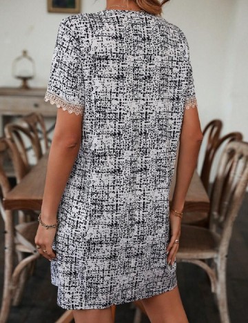 Rochie scurta SHEIN, alb