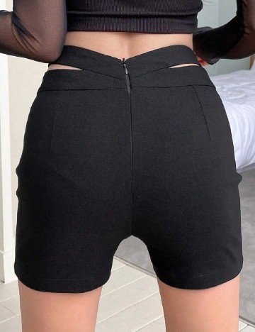 Pantaloni scurti Dazy, negru