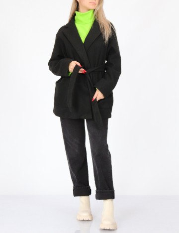 
						Palton Zara, negru