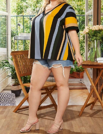 Bluza SHEIN CURVE, mix culori