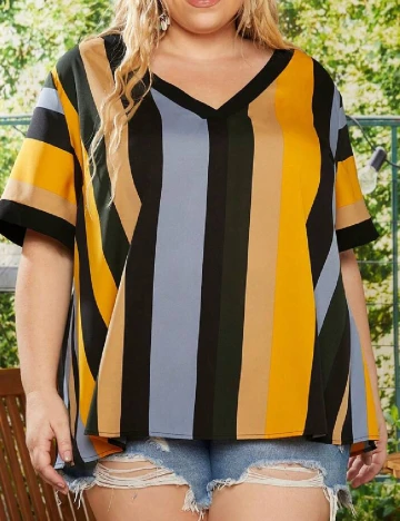 Bluza SHEIN CURVE, mix culori