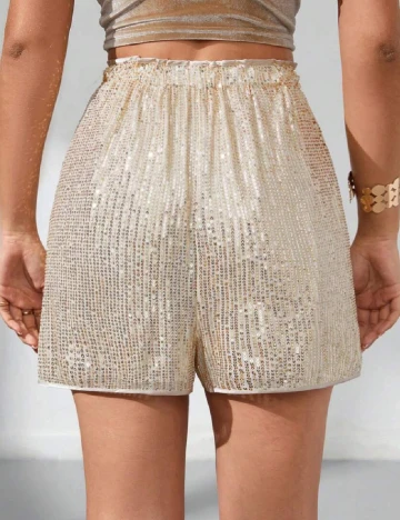 Pantaloni scurti SHEIN, crem Crem