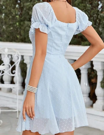 Rochie scurta SHEIN, bleu