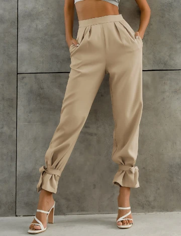 Pantaloni Glamaker, crem Crem