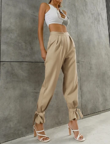 Pantaloni Glamaker, crem Crem