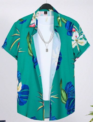 
						Camasa SHEIN, verde