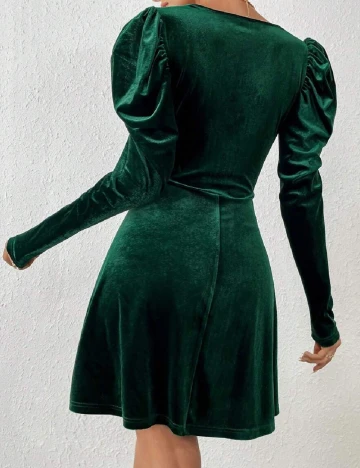 Rochie scurta SHEIN, verde