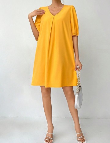 
						Rochie scurta SHEIN, galben
