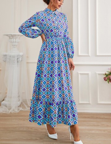 
						Rochie lunga SHEIN, albastru