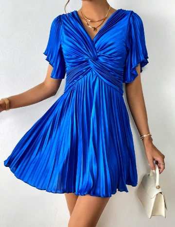 Rochie scurta SHEIN, albastru