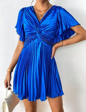 Rochie scurta SHEIN, albastru