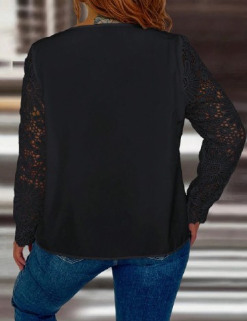 Bluza SHEIN CURVE, negru