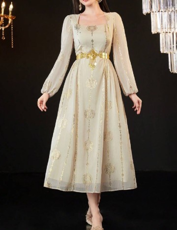 
						Rochie lunga SHEIN, crem
