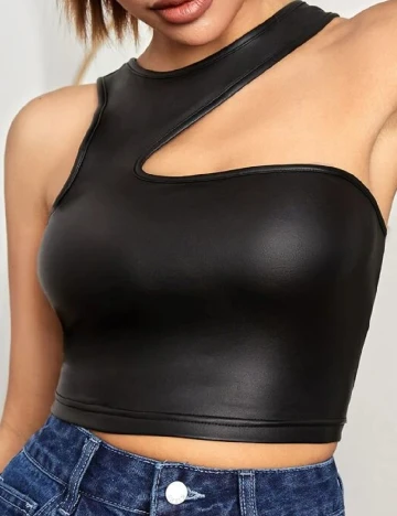 Top SHEIN, negru