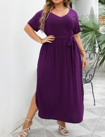 
						Rochie lunga SHEIN CURVE, mov