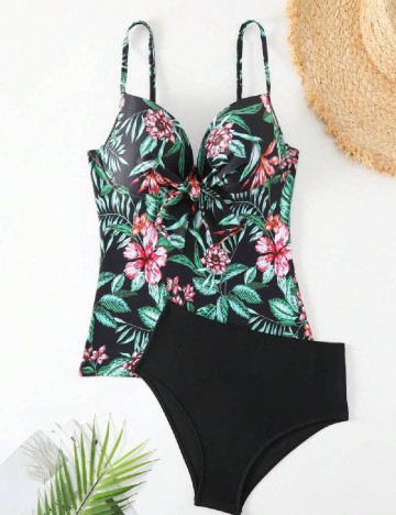 Costum de baie SHEIN, negru