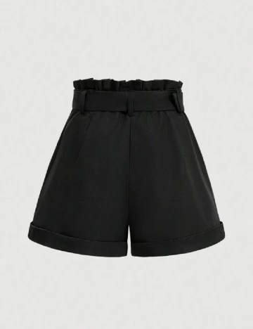 Pantaloni scurti SHEIN, negru
