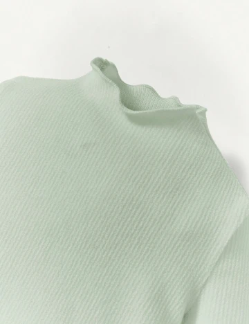Set bluze Shein Kids, verde/alb