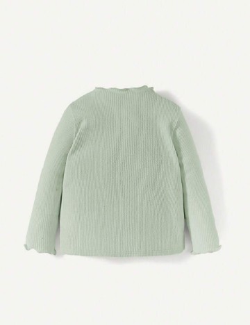 Set bluze Shein Kids, verde/alb
