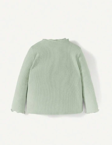Set bluze Shein Kids, verde/alb