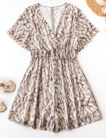 
						Salopeta SHEIN CURVE, crem