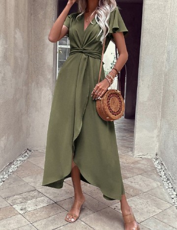
						Rochie lunga SHEIN, verde