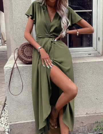 Rochie lunga SHEIN, verde