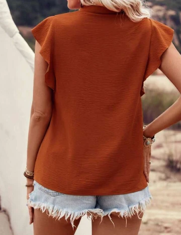 Bluza SHEIN, caramiziu Portocaliu