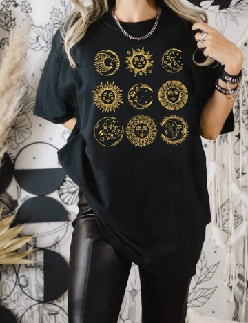 
						Tricou SHEIN CURVE, negru