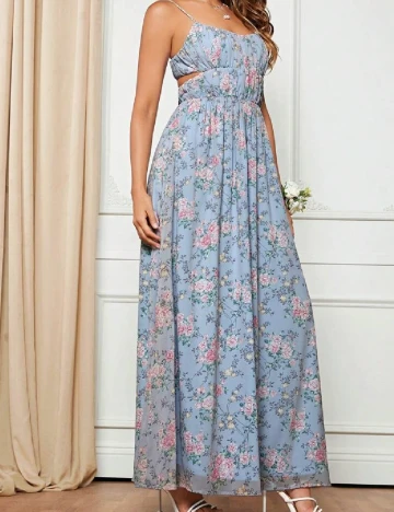 Rochie lunga SHEIN, albastru