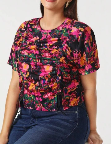 Top SHEIN CURVE, mix culori