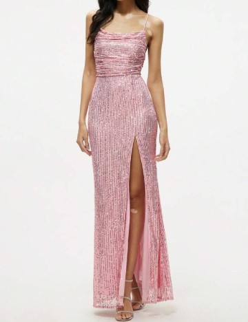 
						Rochie lunga SHEIN, roz