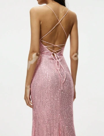 Rochie lunga SHEIN, roz