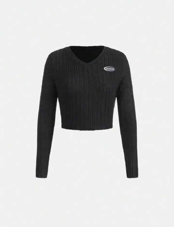 
						Top Shein Kids, negru