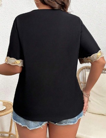 Bluza SHEIN CURVE, negru