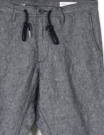 Pantaloni s.Oliver, bleumarin