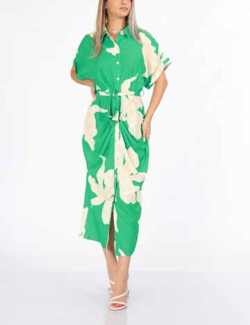Rochie medie SHEIN, verde