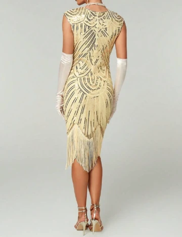 Rochie scurta SHEIN, galben