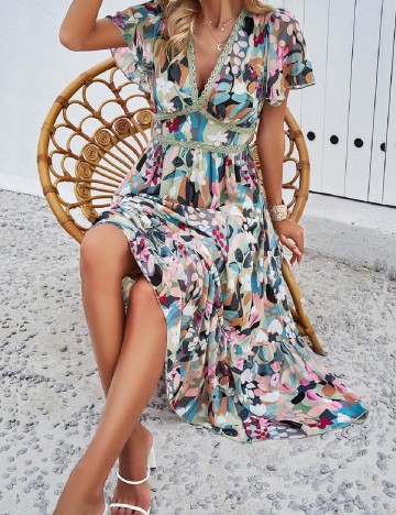 Rochie medie SHEIN, mix culori