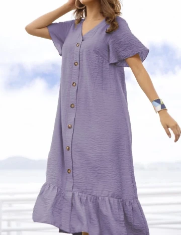Rochie medie SHEIN, mov