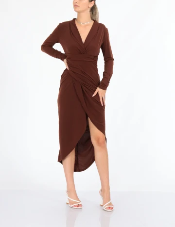 Rochie medie SHEIN, maro Maro